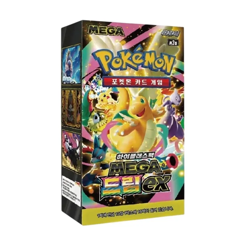 Pokémon Caja de refuerzo de Coreano Mega Sueño EX