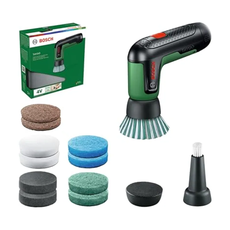 Bosch TAYDO UniversalBrush Cepillos eléctricos a batería Incl. Kit 12 Accesorios Bolsa Transporte