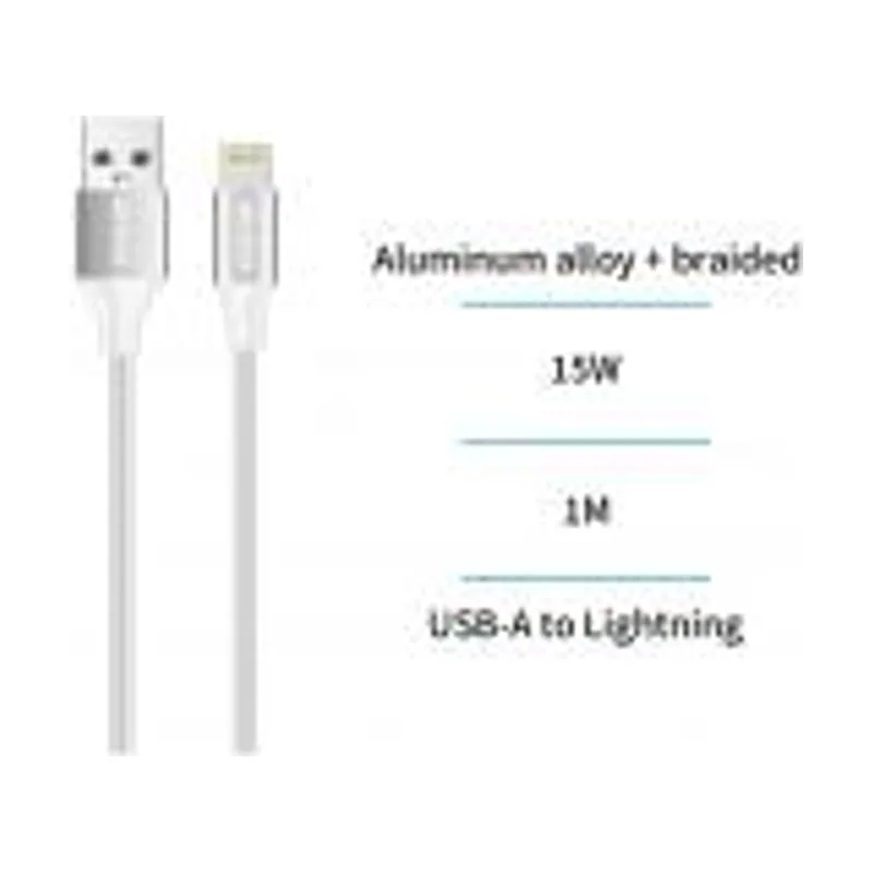 Unico Cable usb a lightning 3,4a 1m cb9043