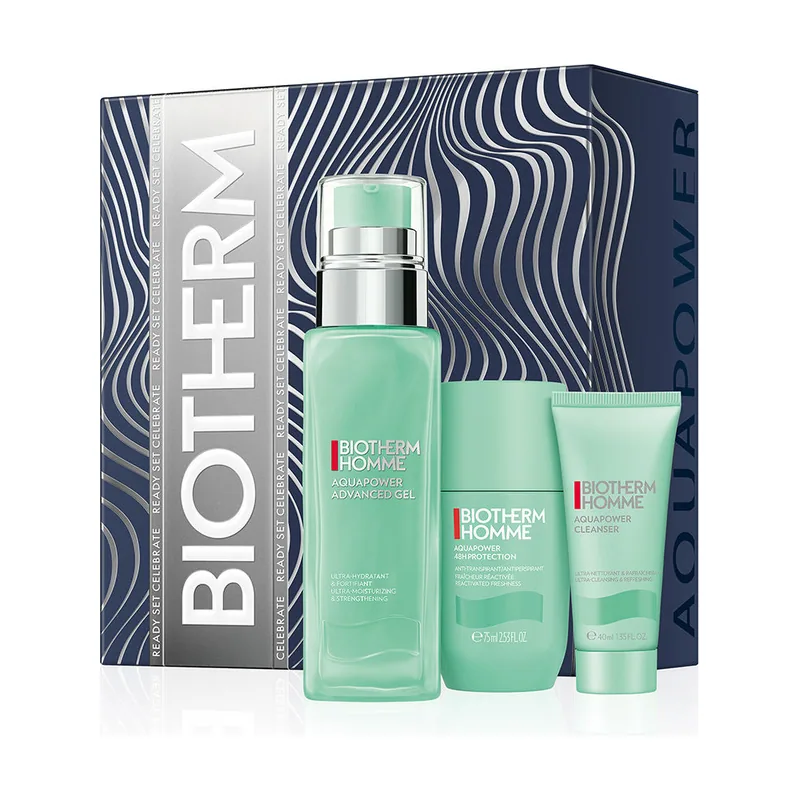 Biotherm Homme Aquapower Advanced GEL Estuche 3 pz