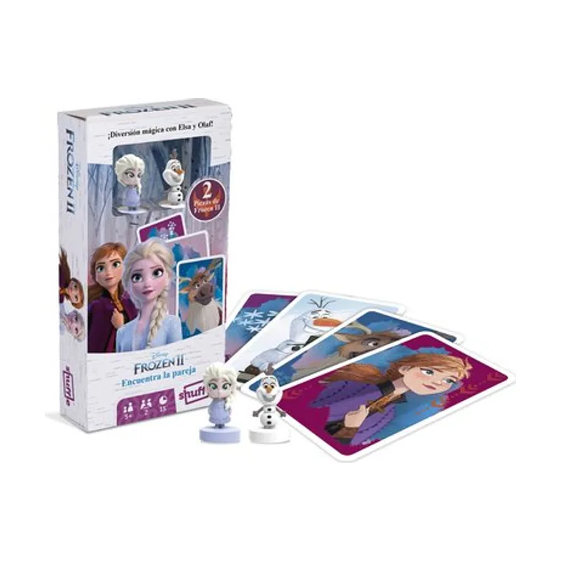 Cartamundi shuffle Shuffle Juego Cartas Encuentra la Pareja Frozen 2 Disney