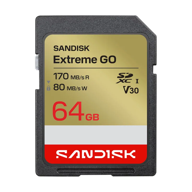 SanDisk Extreme GO 64 GB SDXC UHS-I