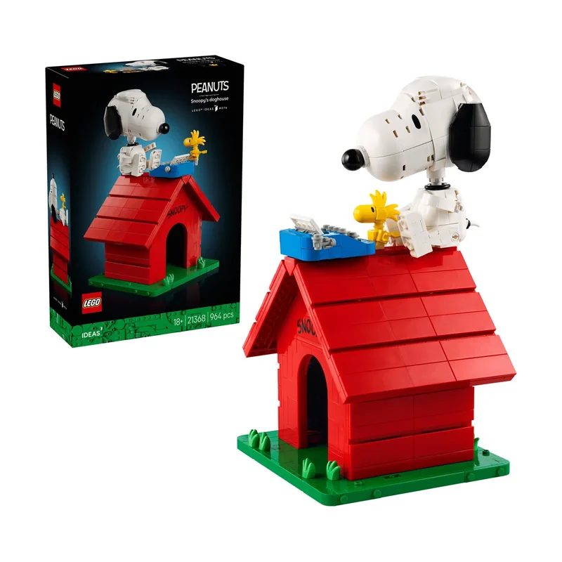 Lego Ideas Peanuts La Caseta de Snoopy