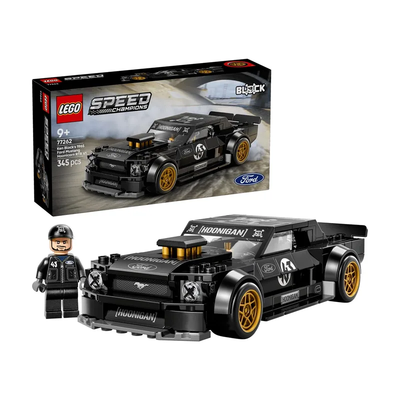 Lego Speed Champions 65 Ford Mustang Hoonicorn V1 de Ken Block
