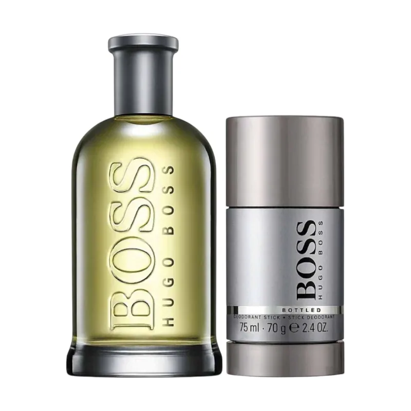 Hugo Boss Set Boss Bottled Eau de Toilette para uso profesional para resolver tareas completas con mayor eficiencia con medida o especificación 200 M