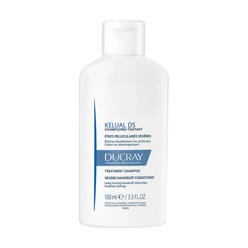Ducray KELUAL DS champú anticaspa cuero cabelludo 100 ml