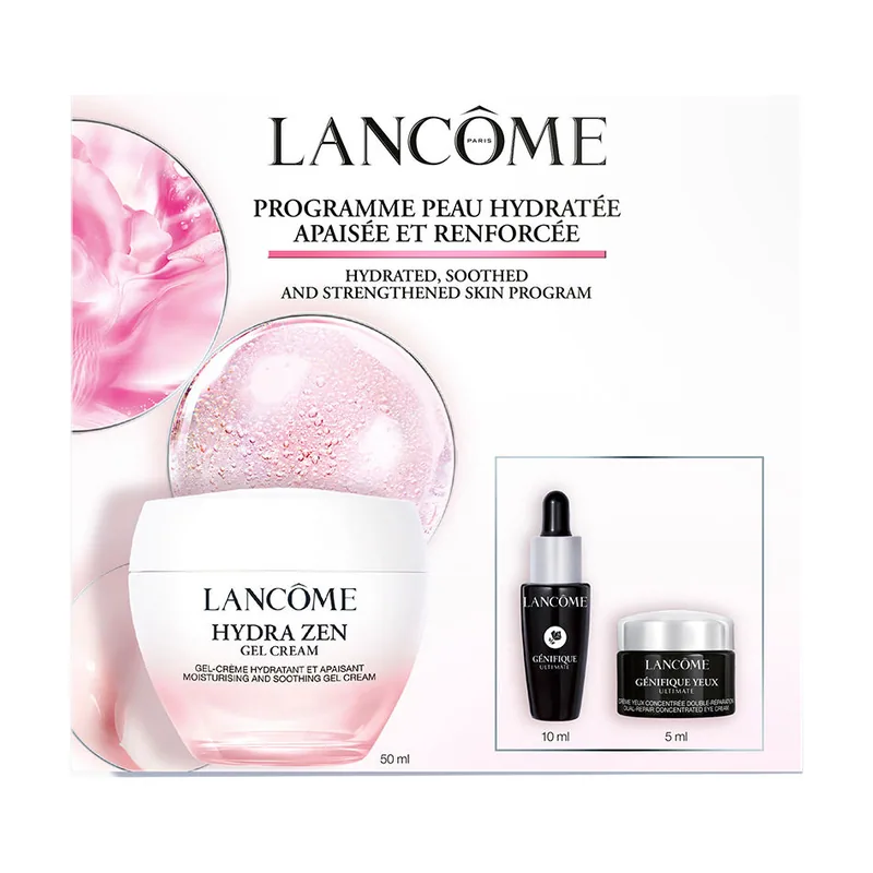 Lancôme Hydra ZEN GEL Crema Estuche 3 pz