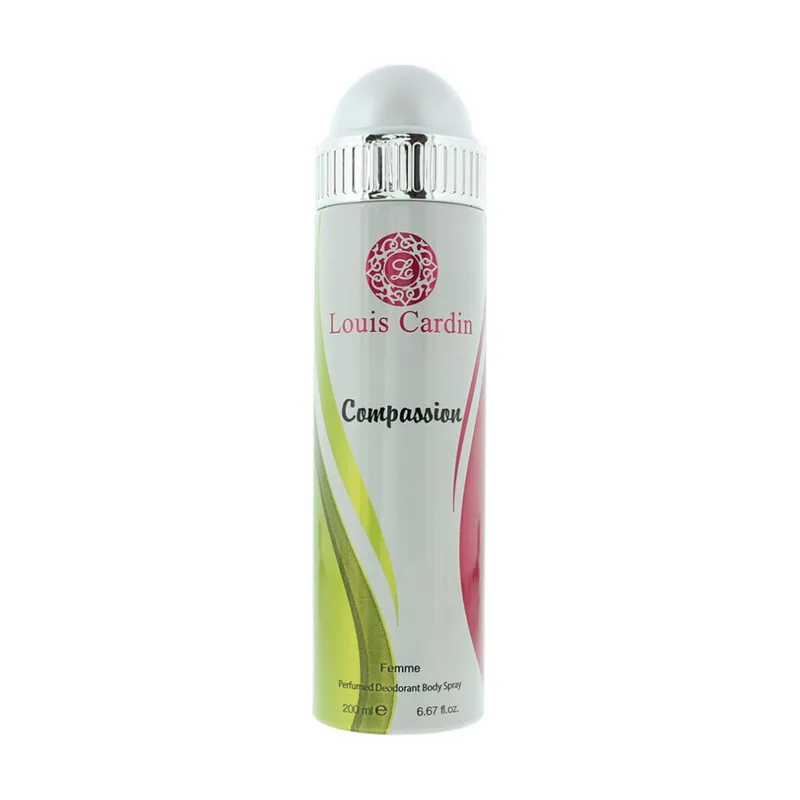 Louis cardin Louis Cardin Compassion Deodorant Spray para uso profesional para mejorar el rendimiento en cada uso con medida o especificación 200M
