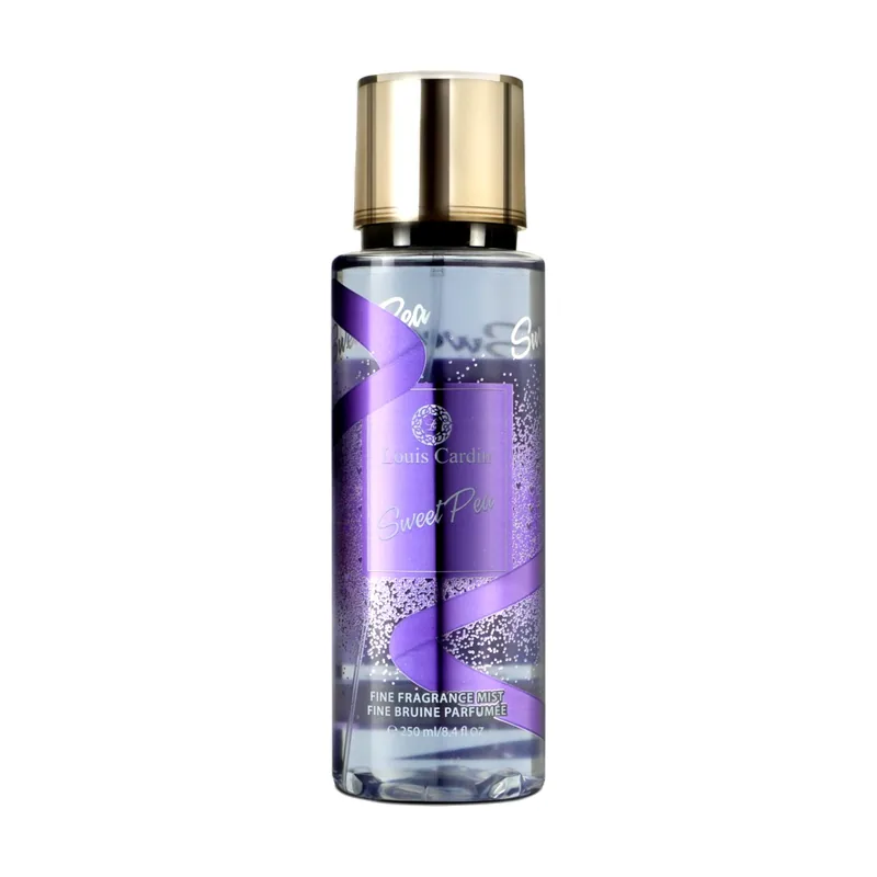 Louis cardin sweet pea body mist 250ml spray