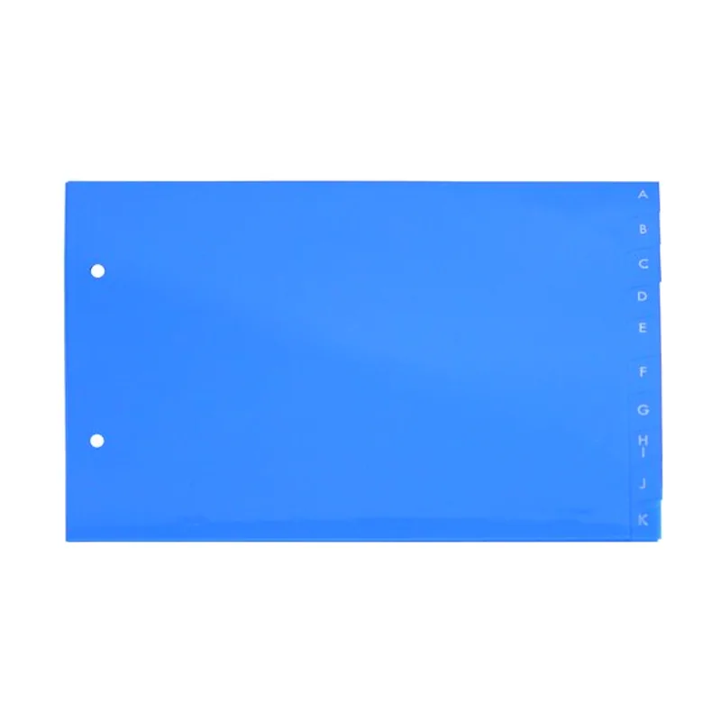 Iberplas Indice pvc alfabetico 4º apdo. 20 pestañas 2