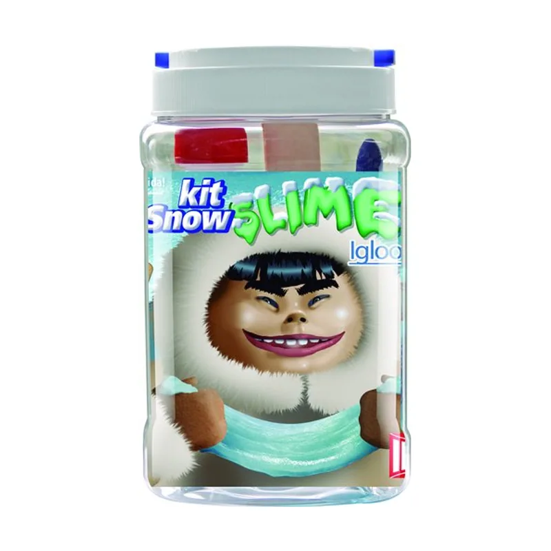 Instant slime kit snow igloo
