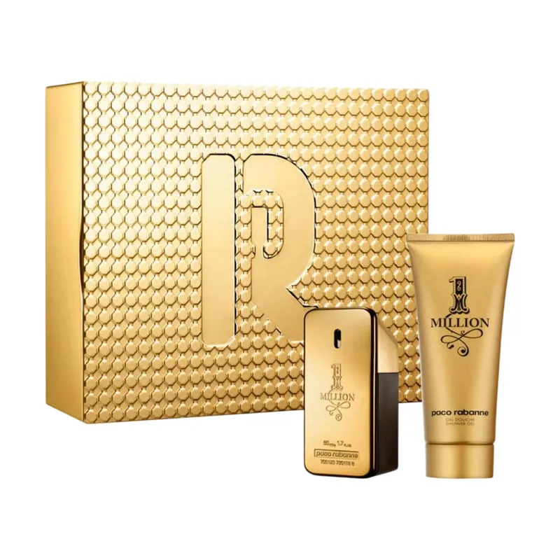 Rabanne 1 Million 1 Million 50 Edt+ Shower Gel para uso profesional para mejorar el rendimiento en cada uso con medida o especificación 1 M