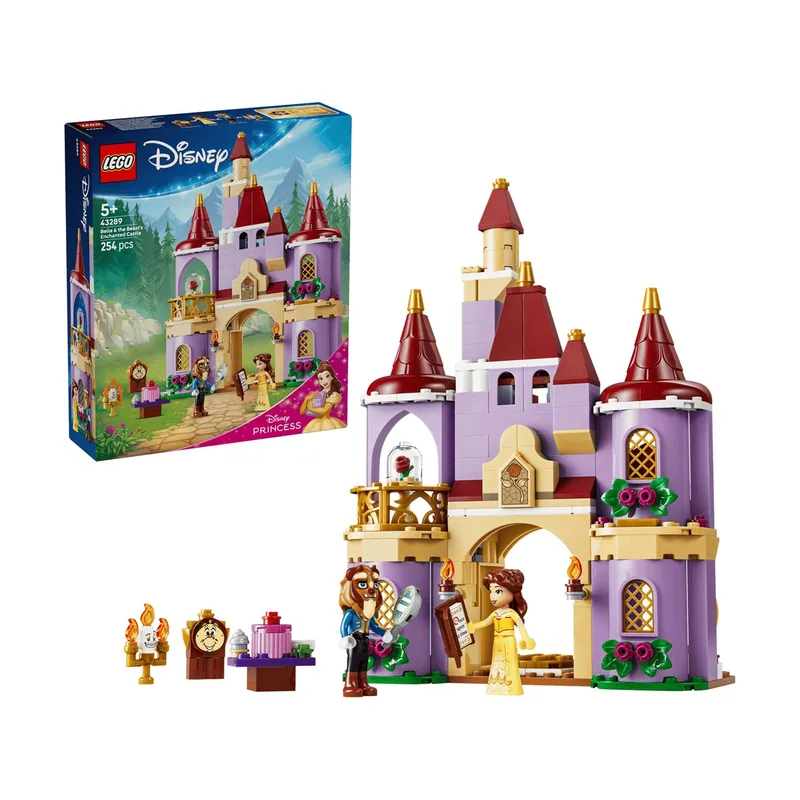 Lego Princesas Disney Castillo Encantado de Bella y Bestia de Juguete