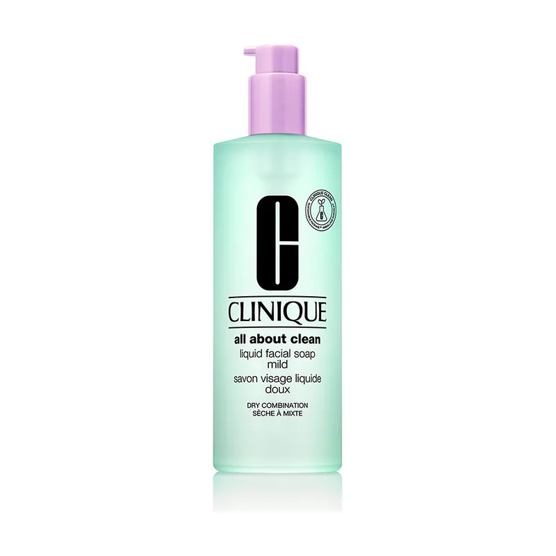 Clinique ALL ABOUT CLEAN jabón facial líquido suave 400 ml