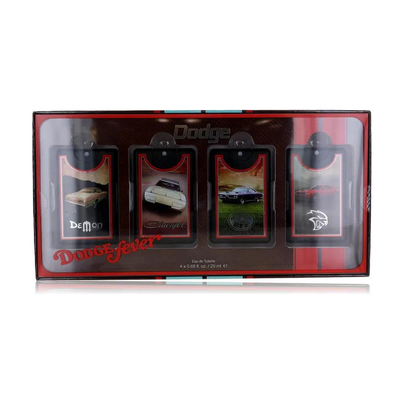 Dodge legacy fever gift set demon edt + charger edt + super bee edt + hellcat edt