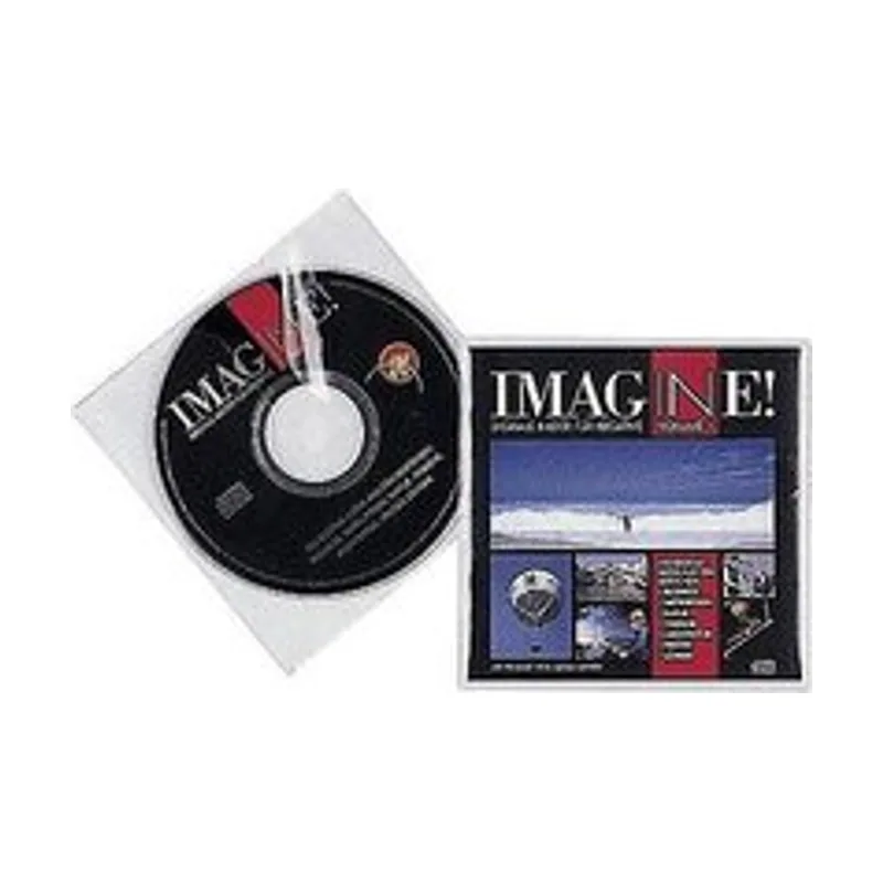 Durable Archivo cd funda pp sencilla bolsa de 10