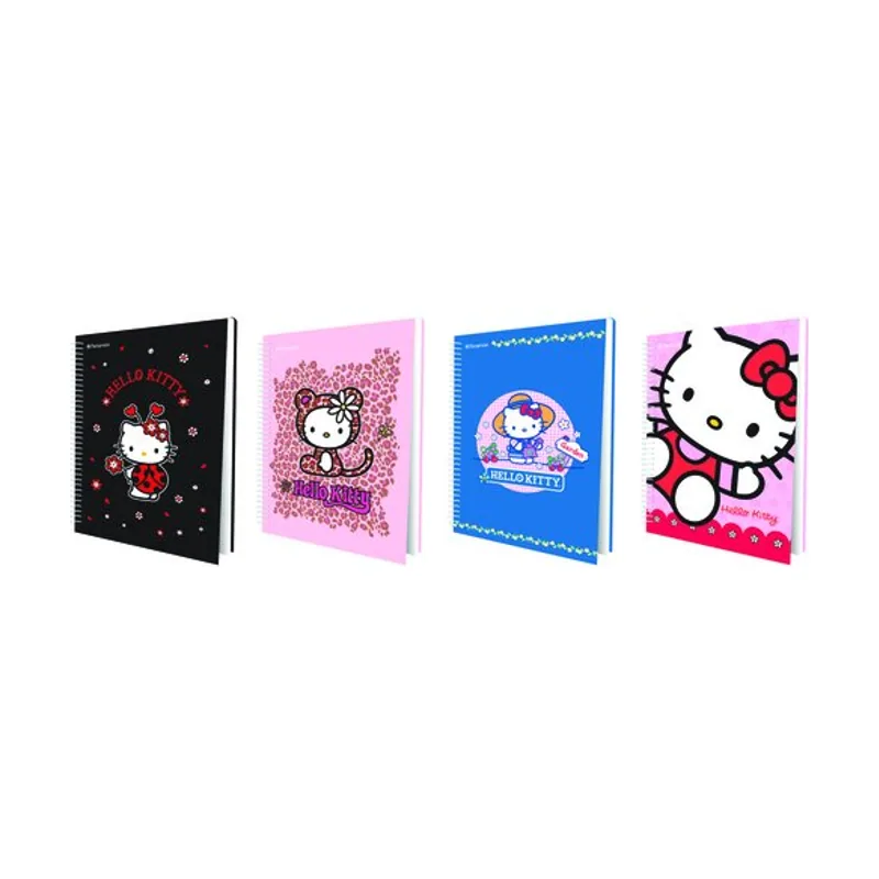 Parramon Bloc folio tapa dura rayado 80 hojas/63 grs. hello kitty infantil con stickers