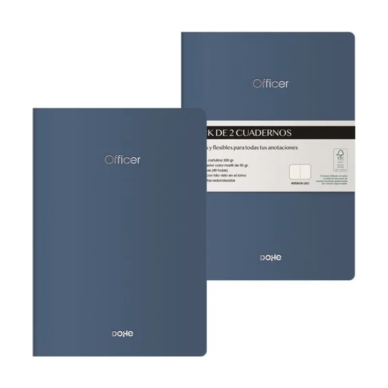 Dohe Cuadernos A5 Interior Liso 2