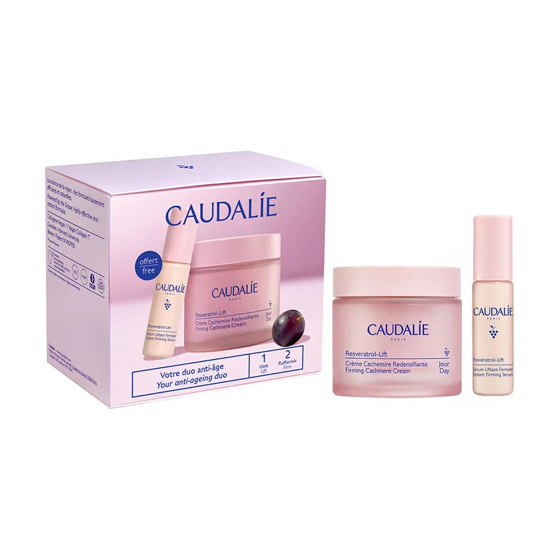 Caudalie RESVERATROL-LIFT Crema Cachemir Estuche 2 pz