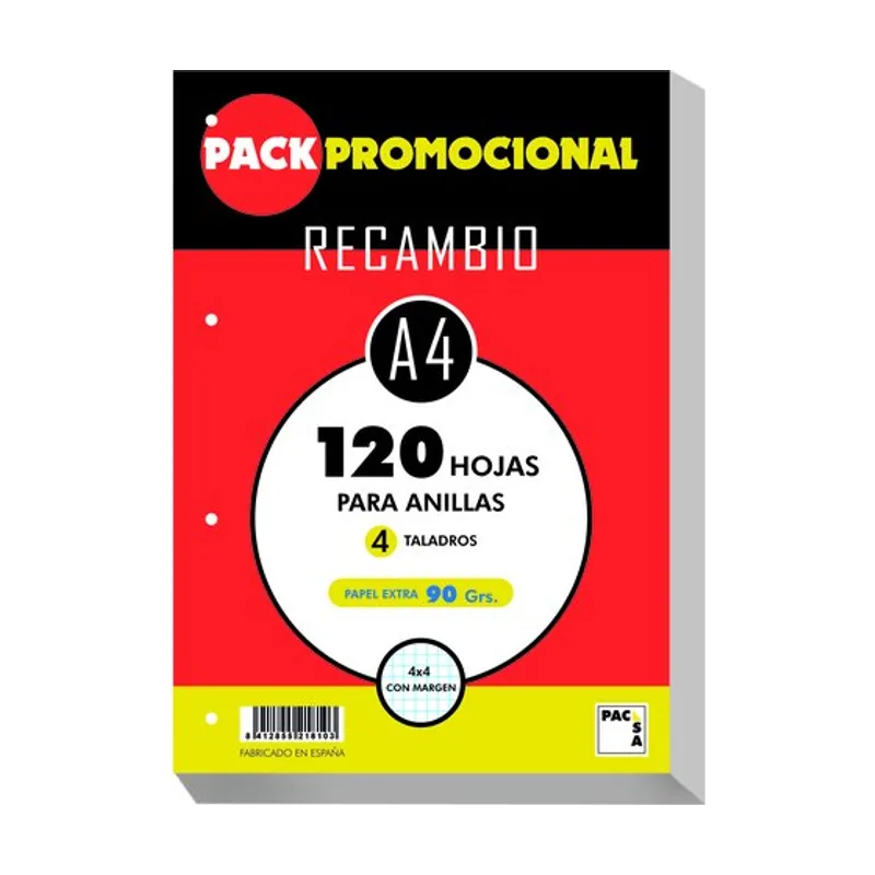 Pacsafe Recambio pacsa a4 120h
