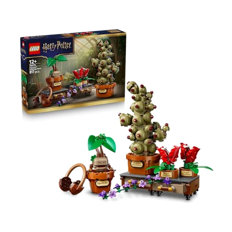 Lego Harry Potter Hogwarts Plantas de Herbología 76474