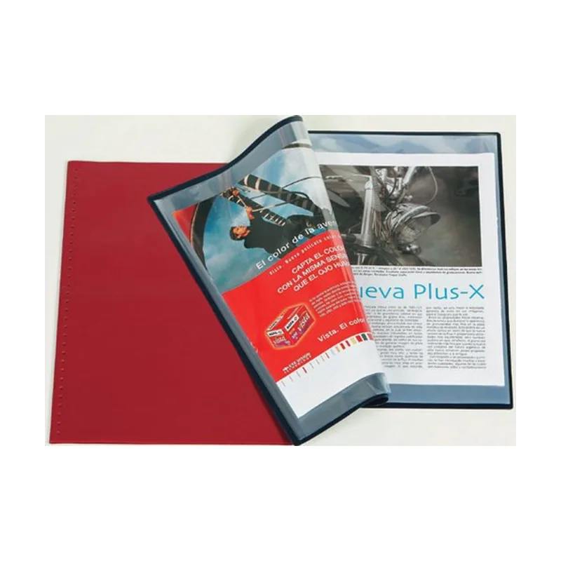 Iberplas Carpeta fundas tarifario pvc flexible 4º 20 f.