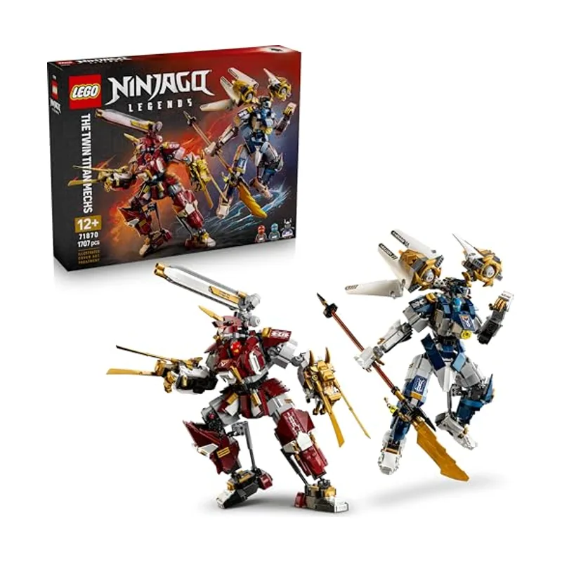 Lego Ninjago Titanes Robot Gemelos 71870