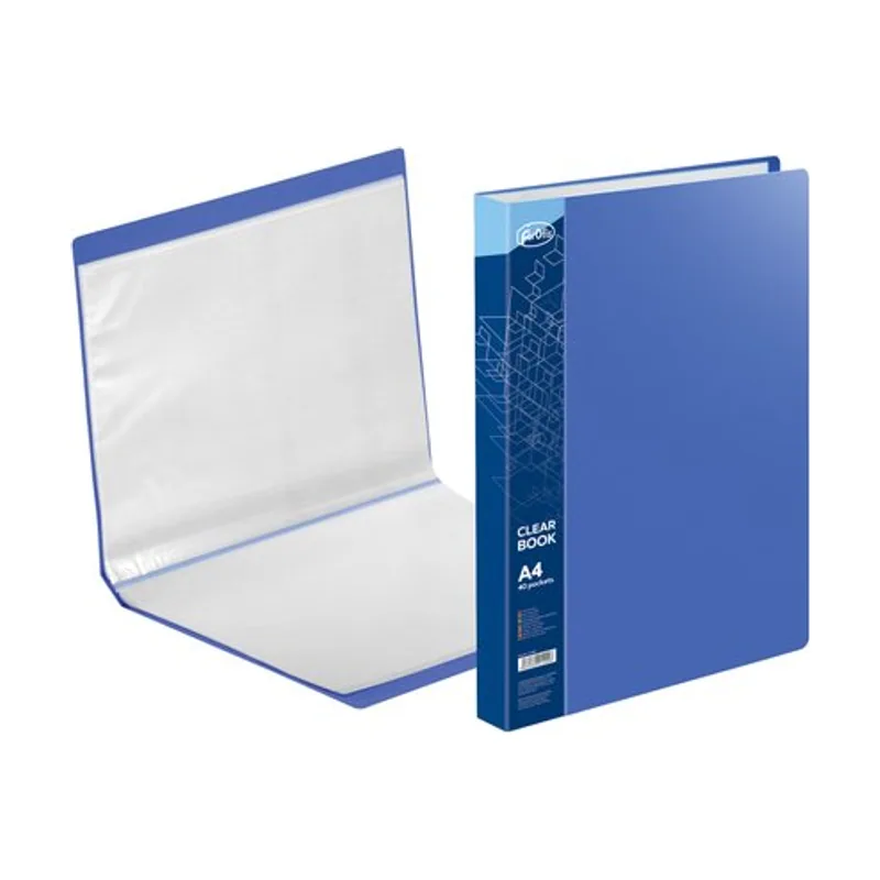 Forofis Carpeta fundas tarifario pvc a4 40 f