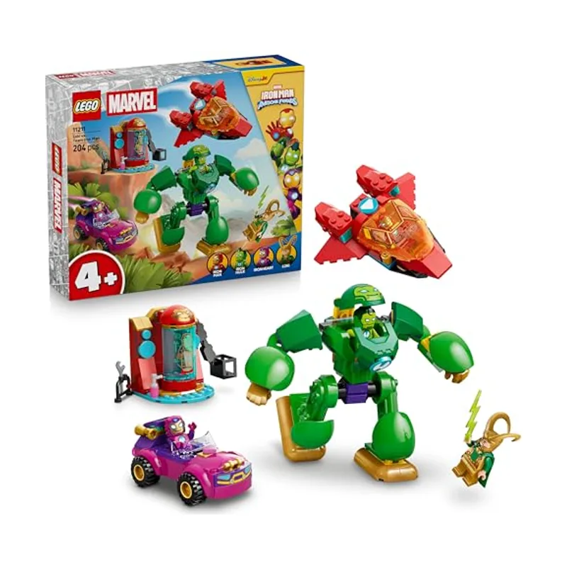 Lego Marvel Loki vs. Equipo Iron Man 11211