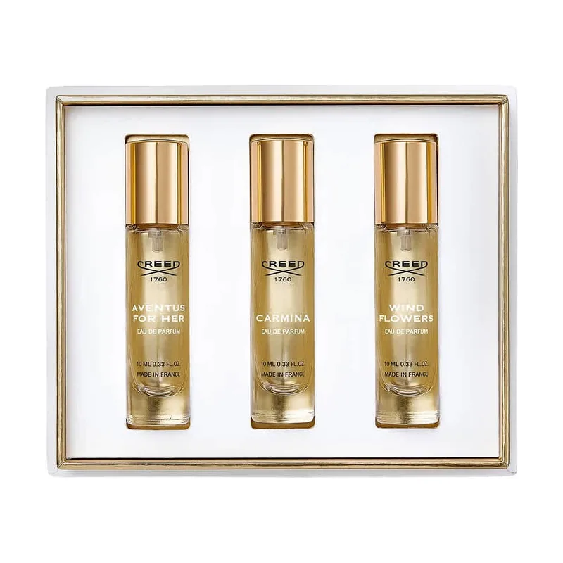 Creed mini gift set aventus for her edp carmina edp