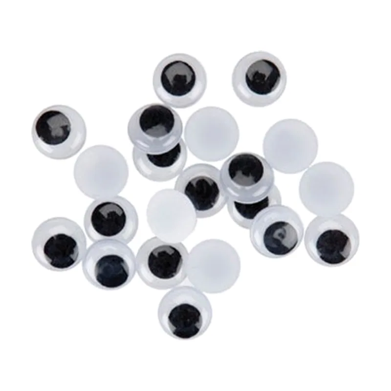 Smart Ojos ovalados 14 mm. negro pack de 30