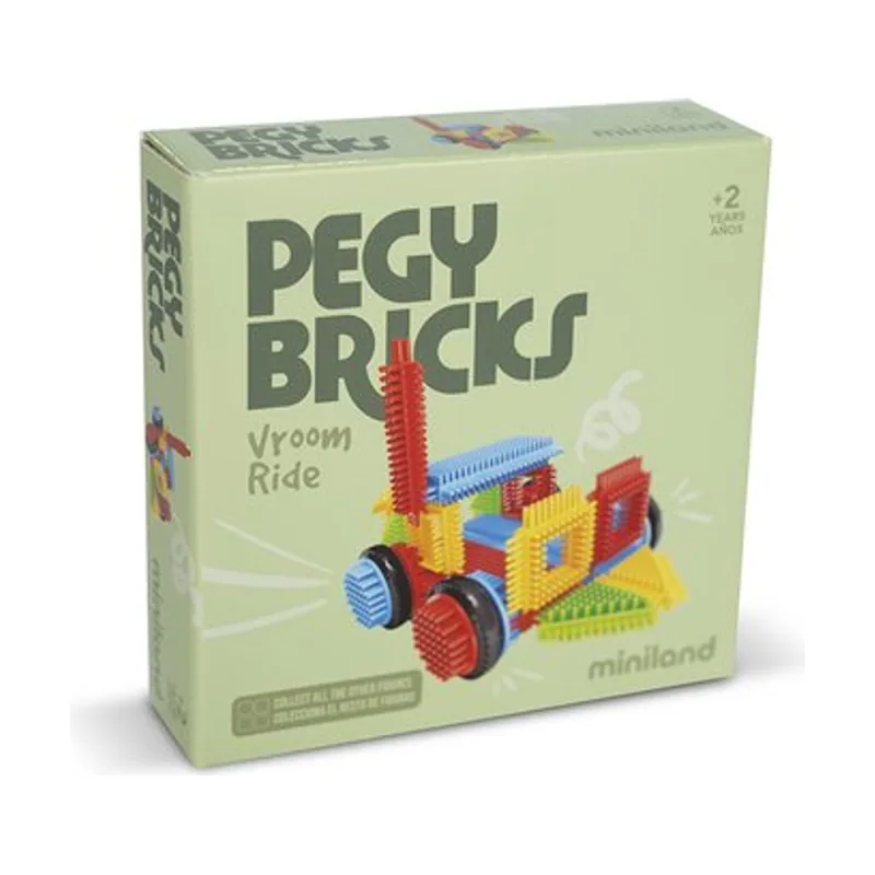 Miniland Pegy Bricks Vroom Ride