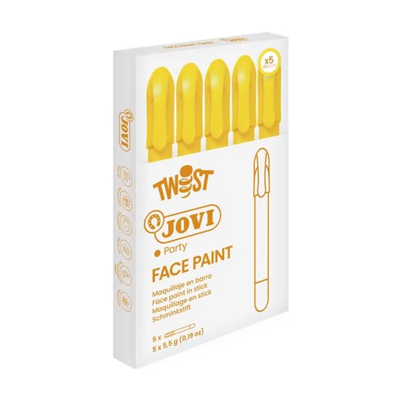 Jovi Maquillaje barra twist make de 5,5 g caja de 5