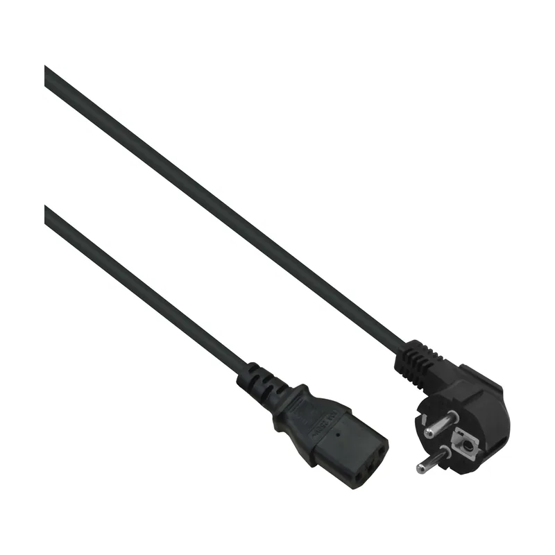 Helos 262654 cable de transmisión Negro 1,8 m CEE 7/7 IEC C13