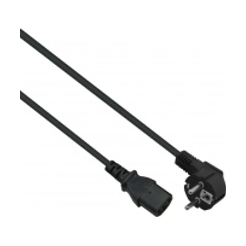 Helos 262652 cable de transmisión Negro 1 m CEE 7/7 C13 acoplador