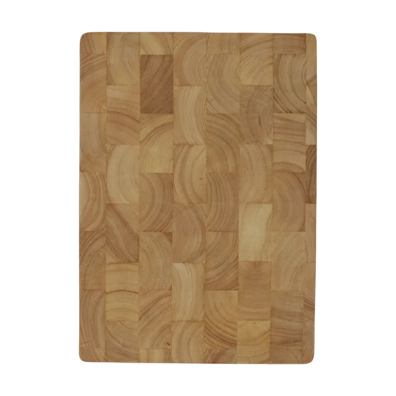Continenta Holzbaum Tabla de cortar profesional con diseño de mosaico 35 x 25 x 2 cm