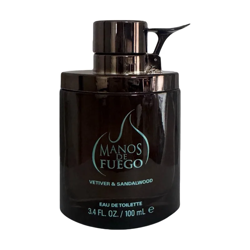 Manos de fuego vetiver & sandalwood eau de toilette spray