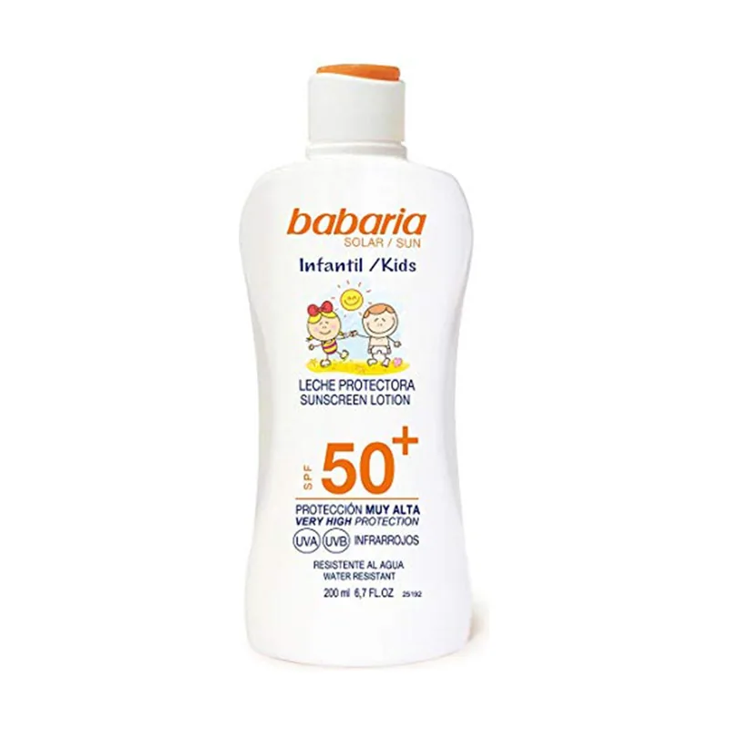 Babaria 31925 protector solar y crema para después del sol Leche de protección solar 50 Niños