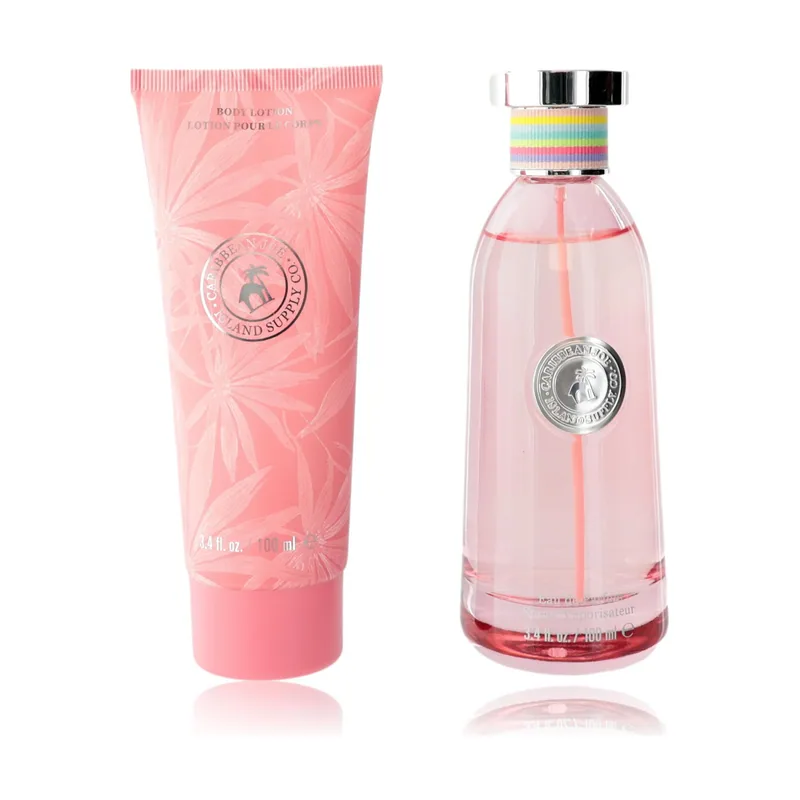 Caribbean joe tropical haven gift set edp + body lotion