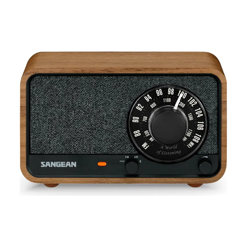 Sangean WR-8 Personal Analógica Nuez