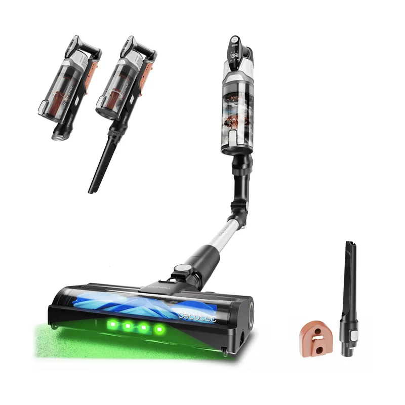 Cecotec vertical conga rockstar s30 flex. 240 w de potencia y 80 aw de potencia de succión. 20 kpa.