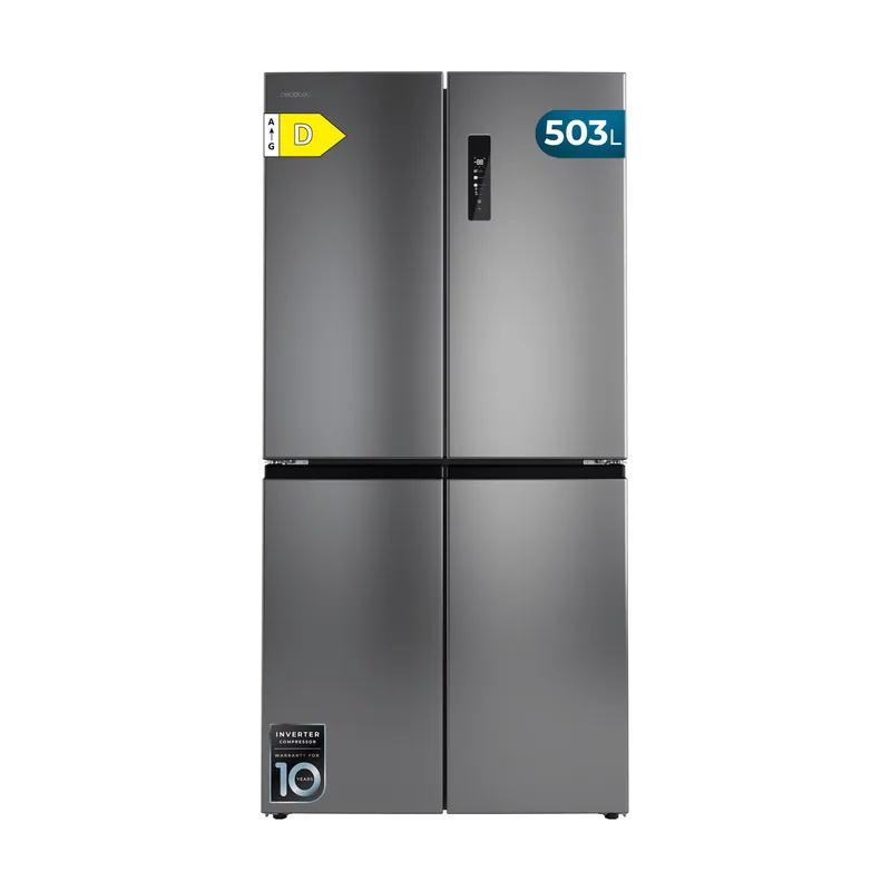 Cecotec Frigorífico Americano 4 Puertas Bolero CoolMarket 4D 503
