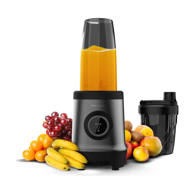 Cecotec Batidora de Vaso Individual Nutriblender Fusion Touch. 1000W