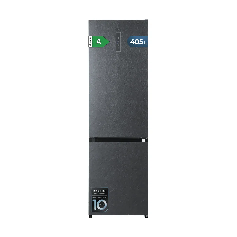 Cecotec Frigorífico Bolero 405L CoolMarket Combi 405 WL Elite Silex Stone A
