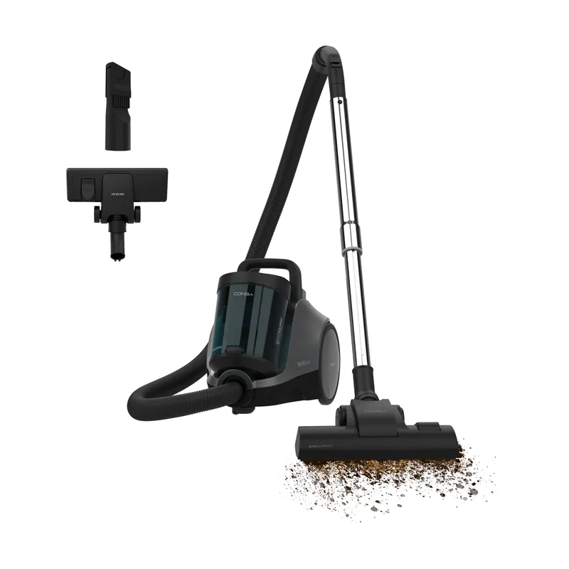 Cecotec Aspirador de Trineo sin Bolsa 2,5L Conga Rockstar Cyclonic Pro. 900W