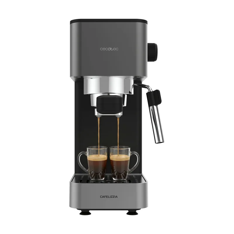 Cecotec Cafetera Express Manual Cafelizzia 690 Grey. 1230-1465W