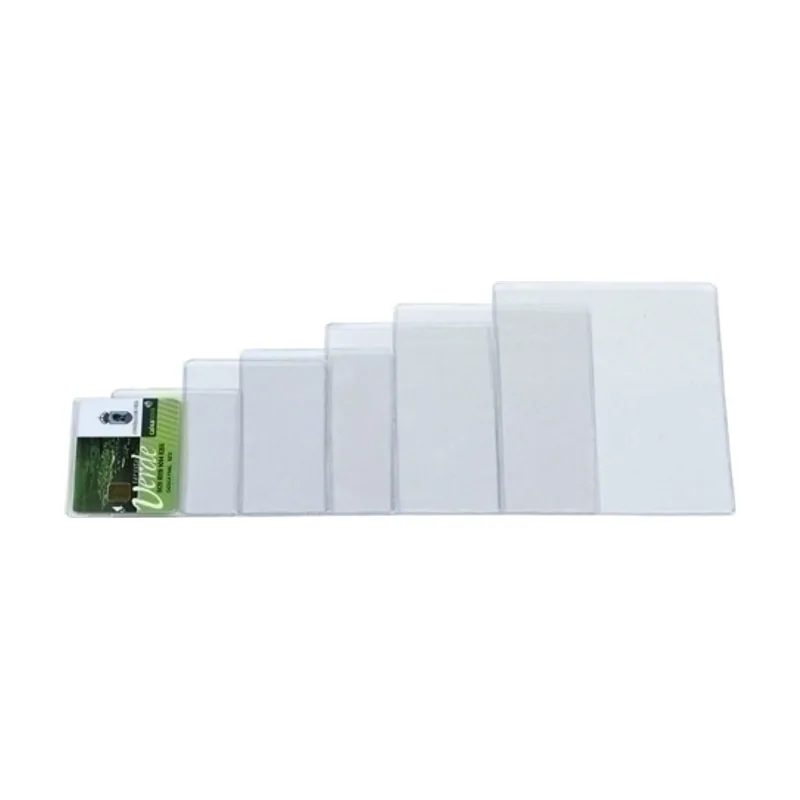 Iberplas Funda portacarnet pvc 150µ rebaje pl.nj.70q 105x155mm paquete de 50