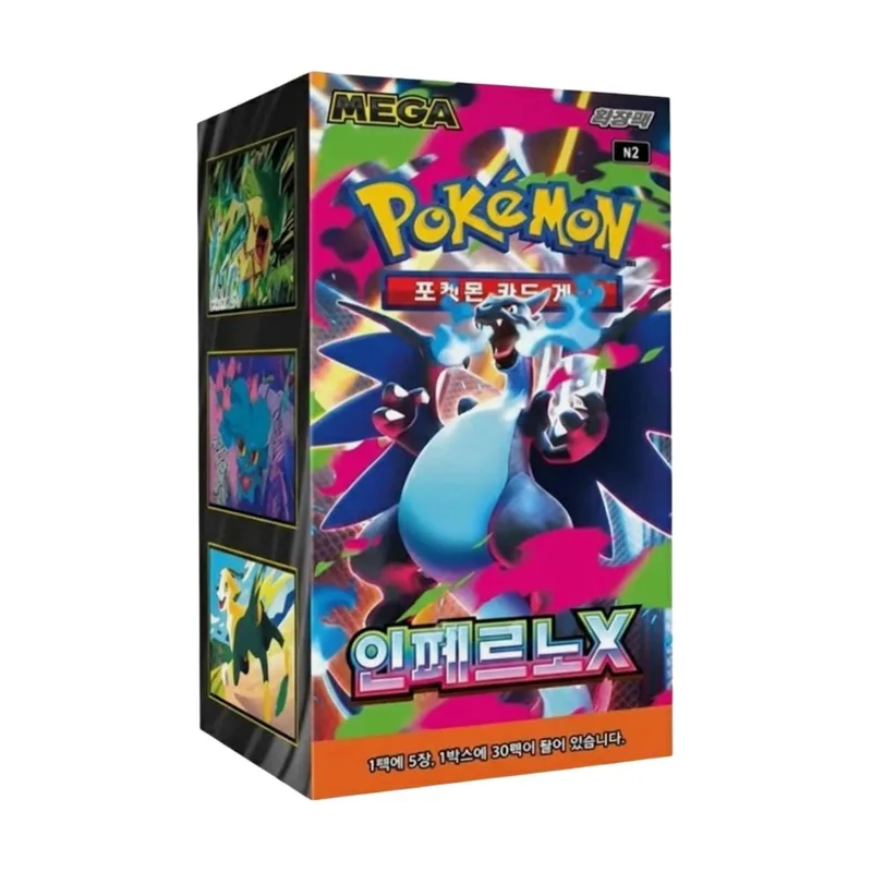 Pokémon tcg inferno x sobres de refuerzo coreano