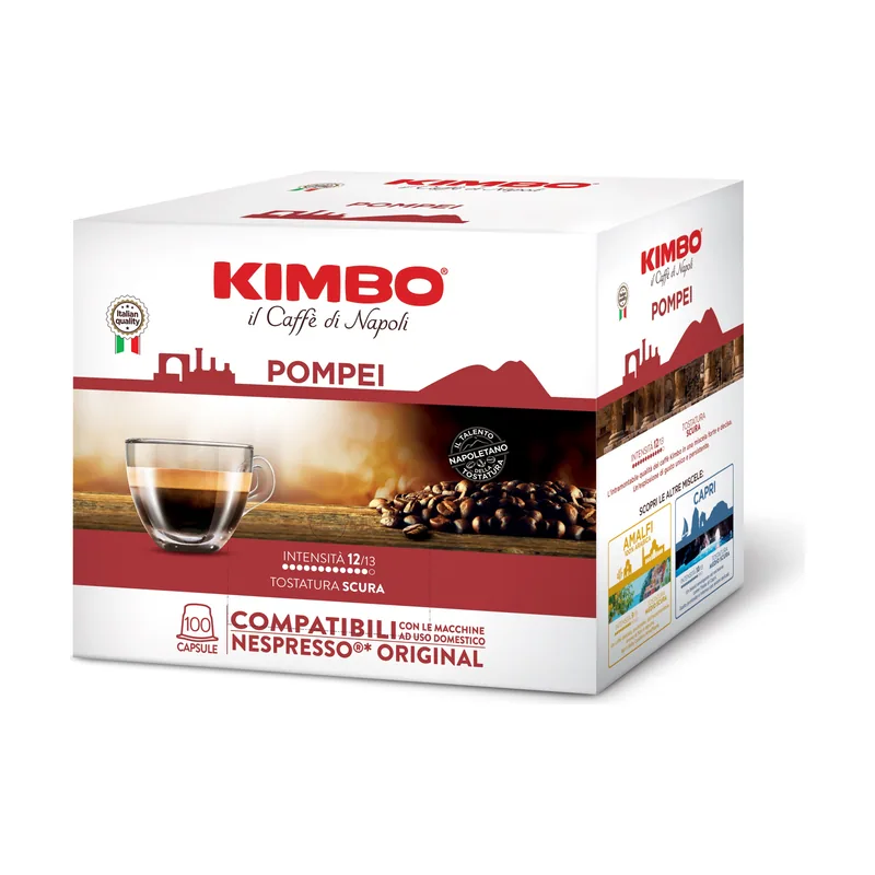 Kimbo Las Mezclas Pompei Las Maravillas del Gusto