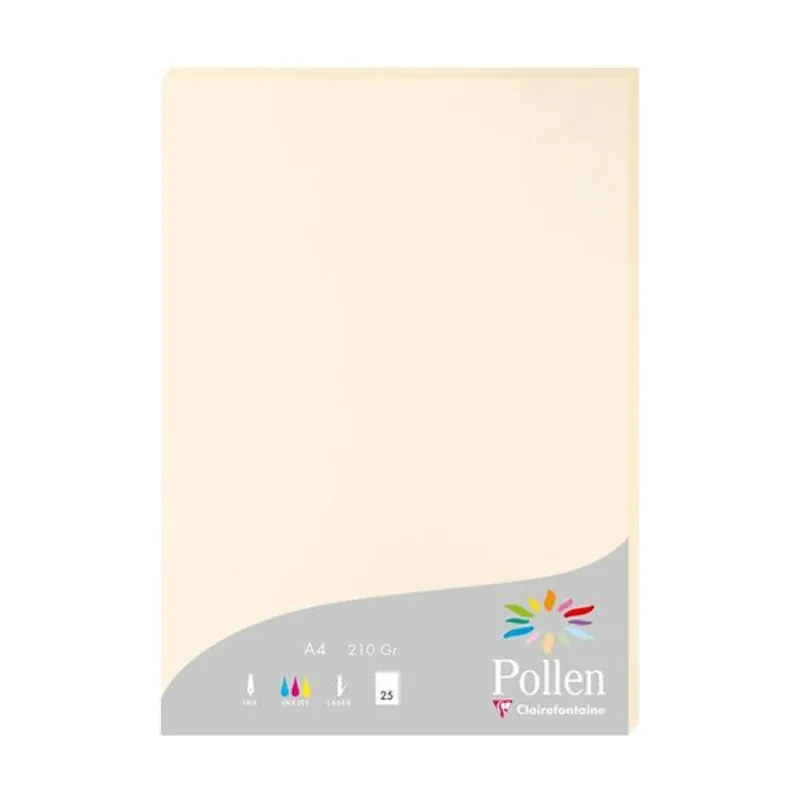 Clairefontaine Pollen papel para impresora de inyección de tinta A4 210x297 mm 25 hojas